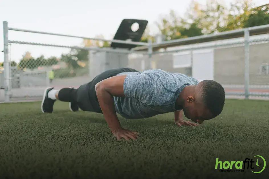 Como as flexões podem melhorar a força e a resistência muscular