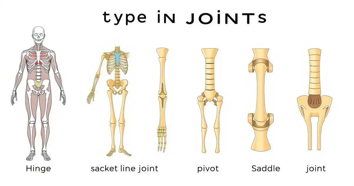 Principais tipos de articulações