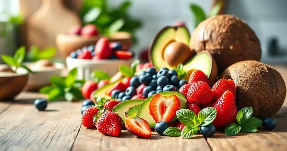 Benefícios das frutas na dieta cetogênica