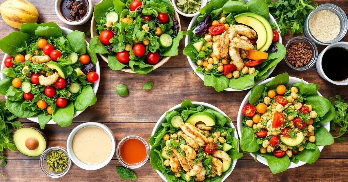 Dicas para Aumentar o Sabor das Saladas