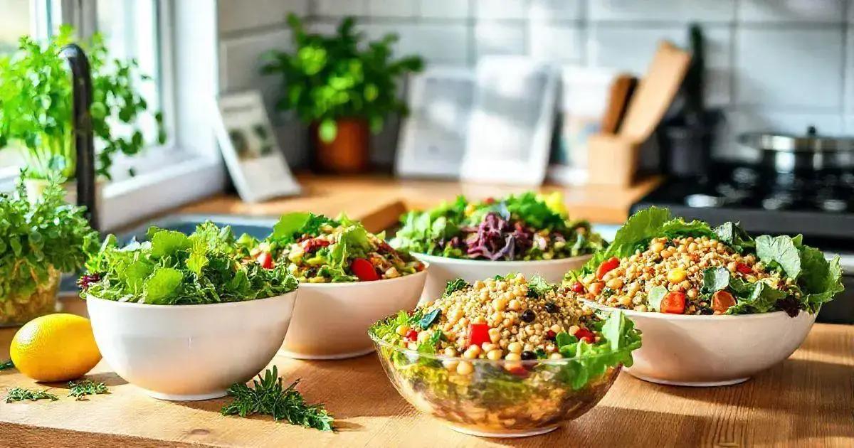 Receitas de Saladas Ricas em Nutrientes