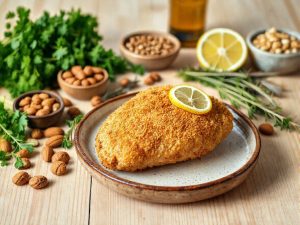 Coxa de Frango Empanada Low Carb com Crocância Especial