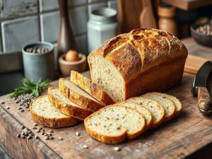 Pão Integral de Liquidificador Low Carb