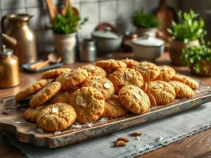 Biscoito Low Carb de Coco e Amêndoas