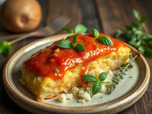 Macarrão de Grão de Bico com Molho de Tomate e Ervas