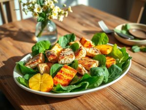 Salada Caesar Tropical Low Carb